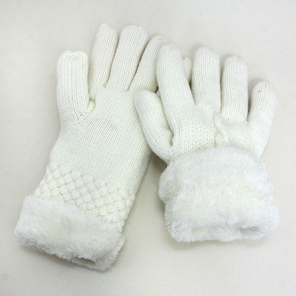 iLLASPARKZ Thick Acrylic Knitted Gloves