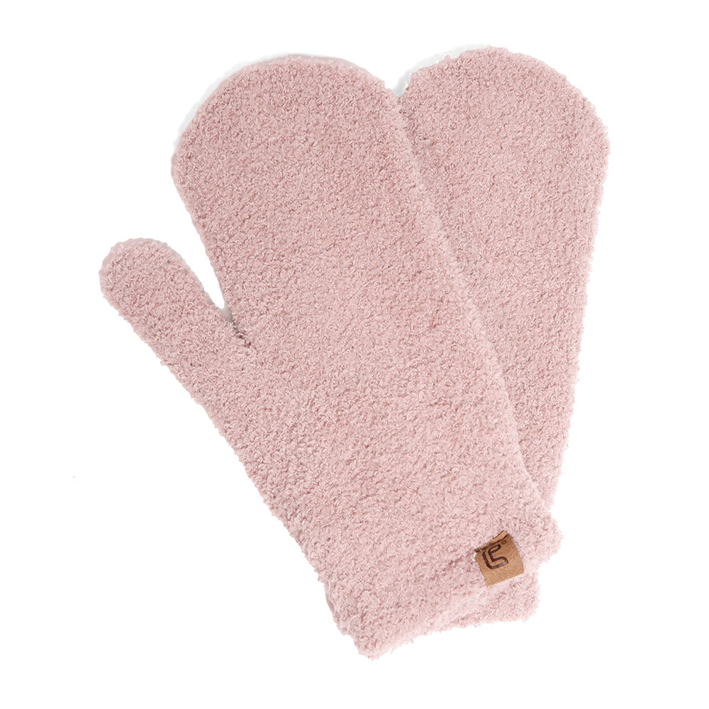 iLLASPARKZ Solid Color Mitten Gloves