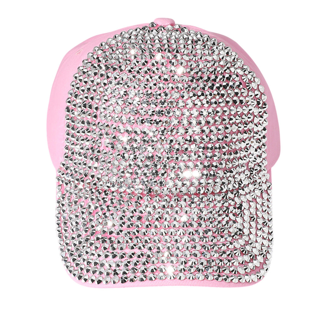 iLLASPARKZ Bling Studded Glam Baseball Cap