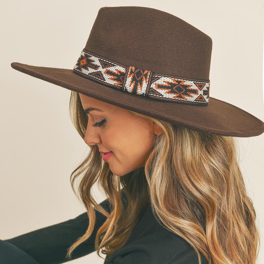 iLLASPARKZ Tribal Band Panama Hat