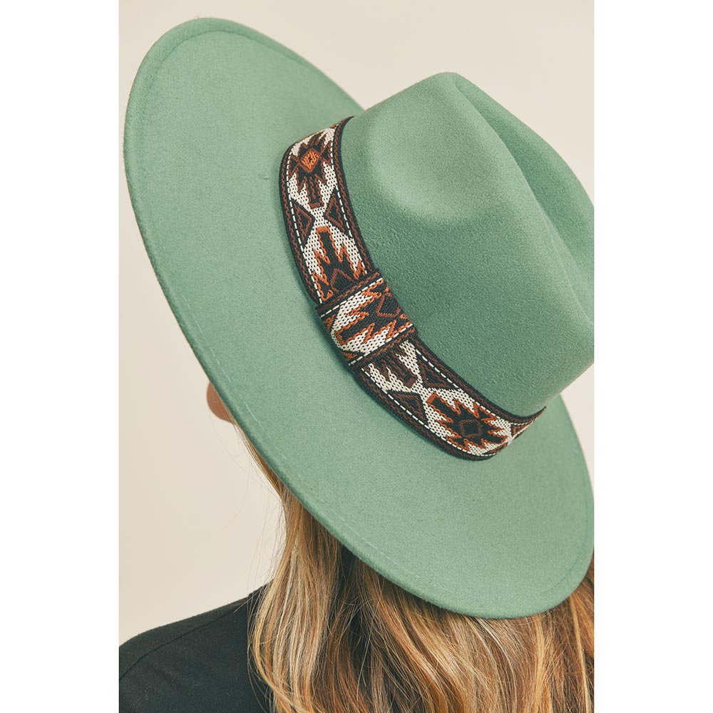 iLLASPARKZ Tribal Band Panama Hat