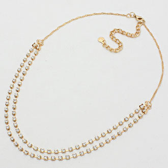 iLLASPARKZ Crystal Double Strand Head Chain