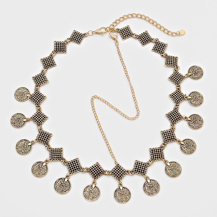 iLLASPARKZ Tribal Disc Drop Head Chain