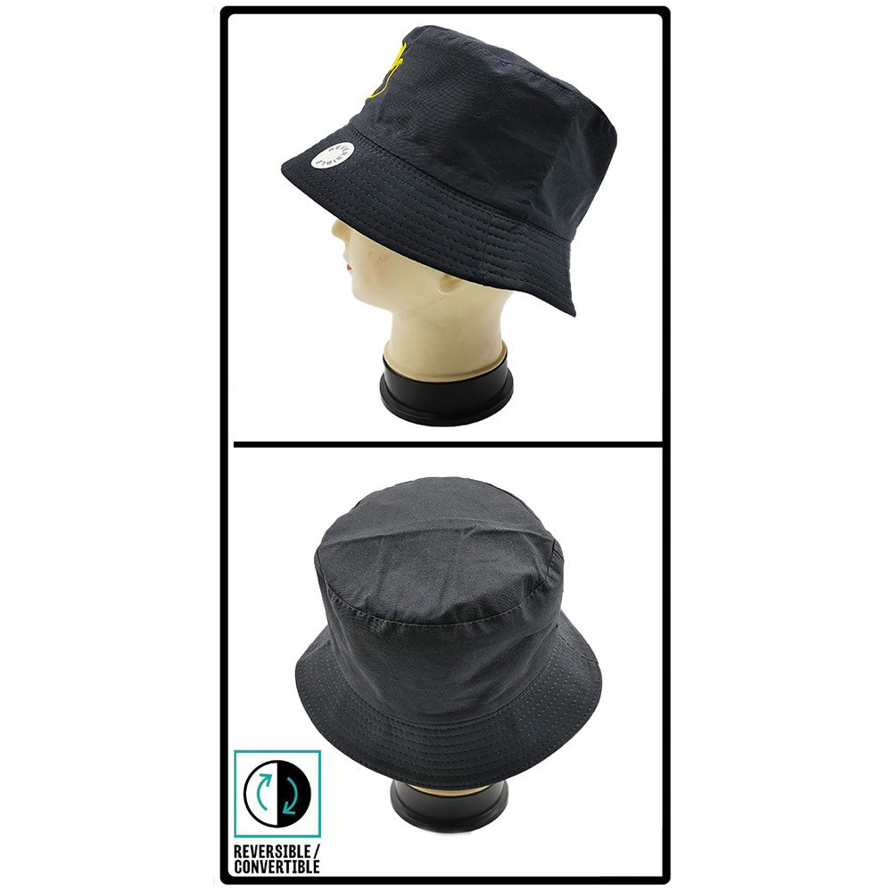 iLLASPARKZ Reversible Smile Pointed  Bucket Hat