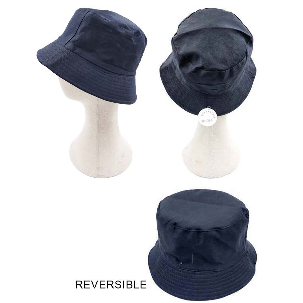 iLLASPARKZ BOSS Message Solid Reversible Bucket Hat