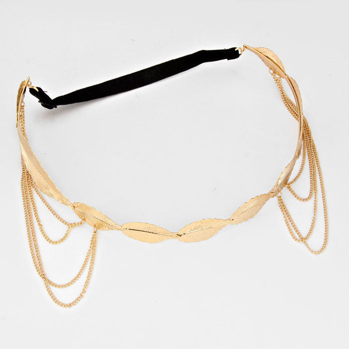 iLLASPARKZ Laurel Draped Stretch Head Chain