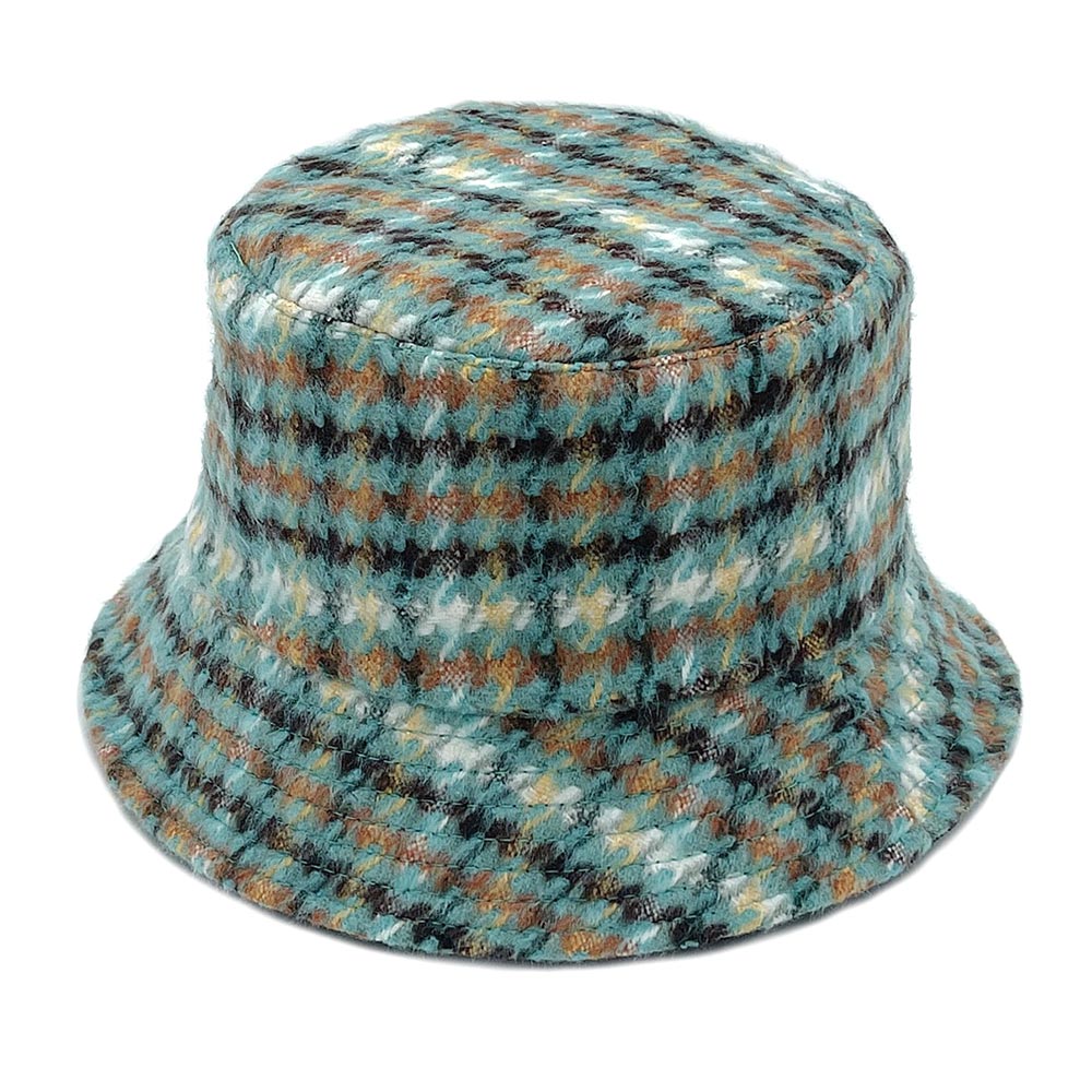 iLLASPARKZ Plaid Check Patterned Bucket Hat