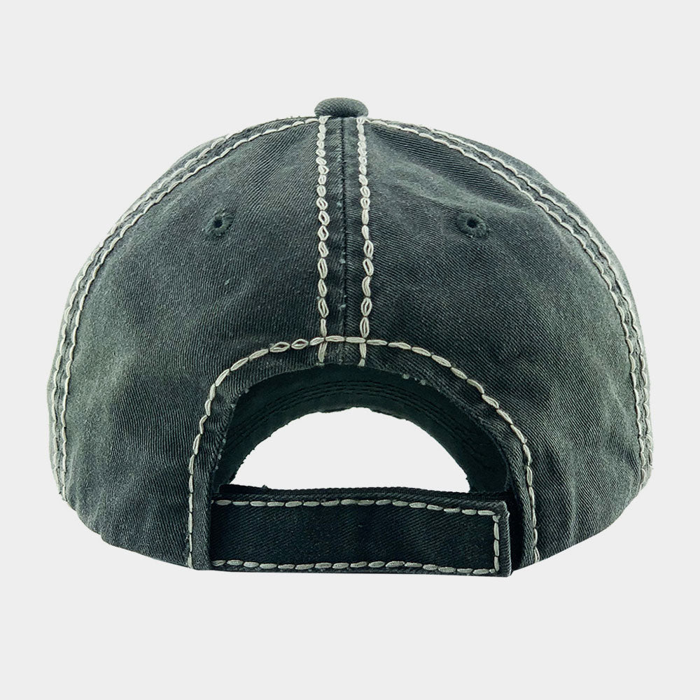 iLLASPARKZ Beach GIRL Starfish Palm Tree Vintage Baseball Cap