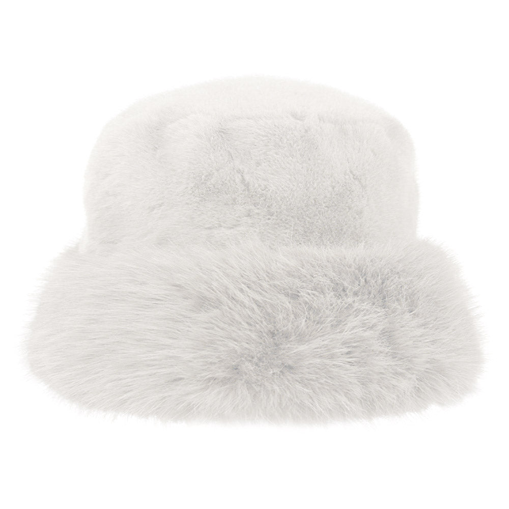 iLLASPARKZ Faux Fur Russian Style Plush Bucket Hat