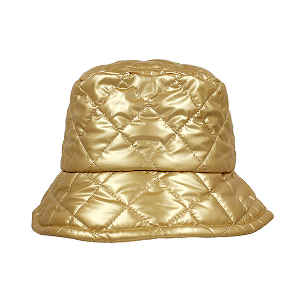 iLLASPARKZ Shiny Quilted Bucket Hat
