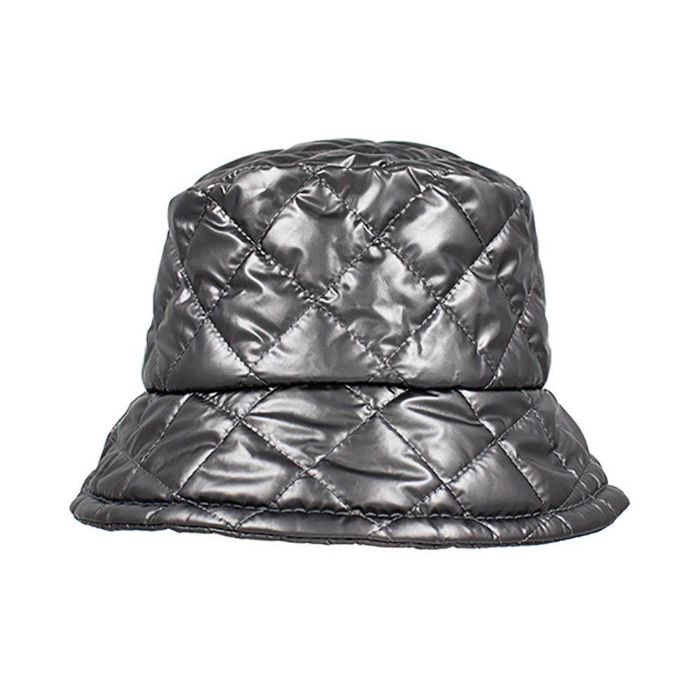 iLLASPARKZ Shiny Quilted Bucket Hat