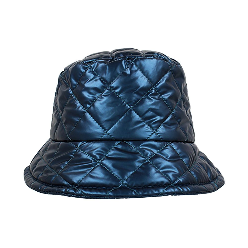iLLASPARKZ Shiny Quilted Bucket Hat