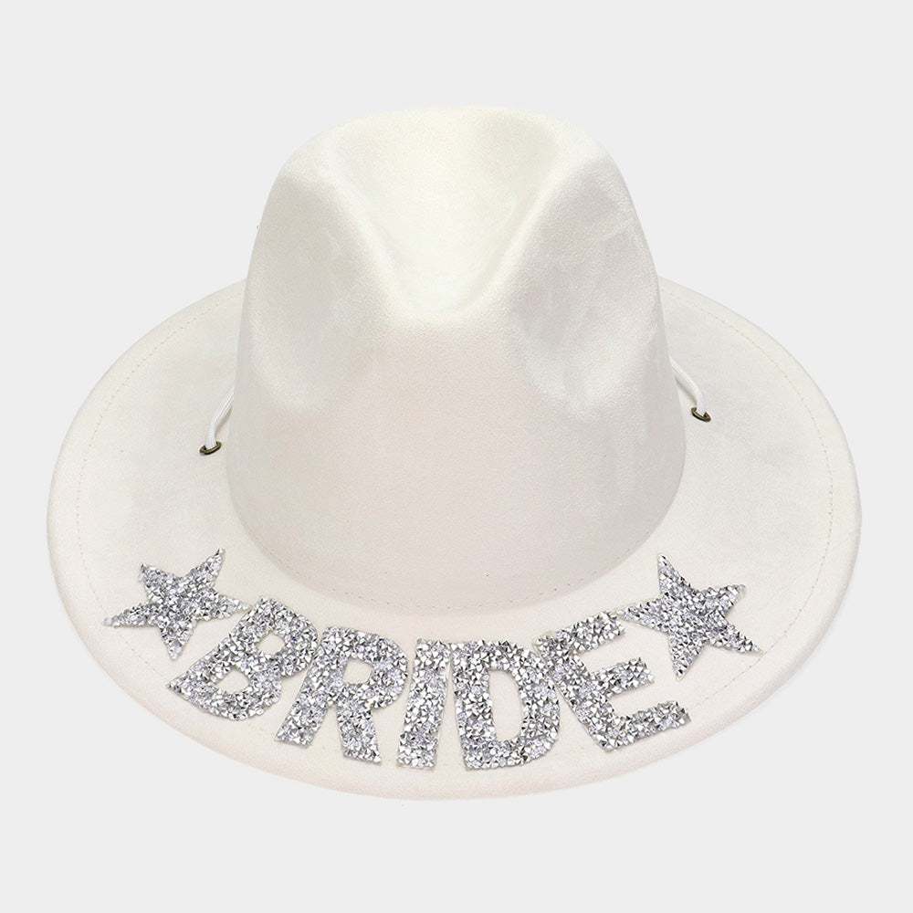 iLLASPARKZ Bling BRIDE Message Pointed Western Cowboy Hat