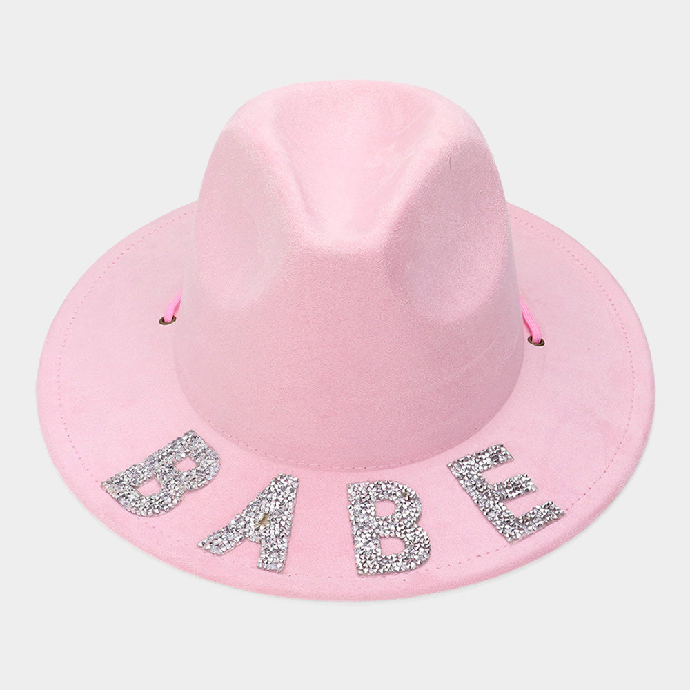 iLLASPARKZ Bling BABE Message Pointed Western Cowboy Hat