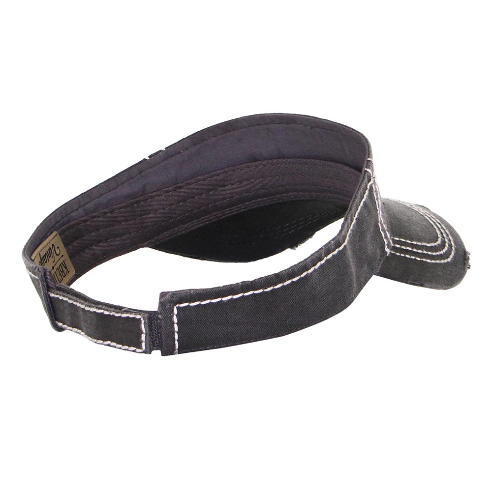 iLLASPARKZ BOAT HAIR Don't care Anchor Vintage Visor Hat