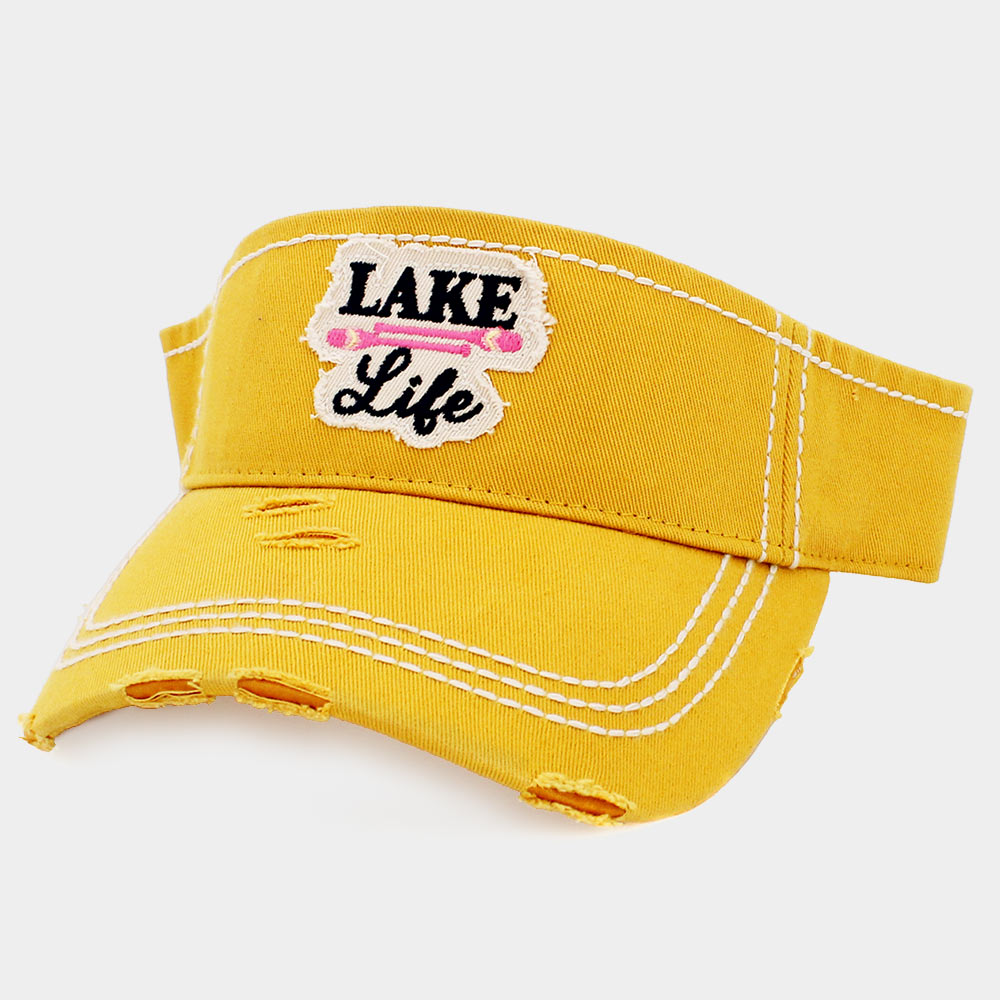 iLLASPARKZ Lake Life Vintage Visor Hat