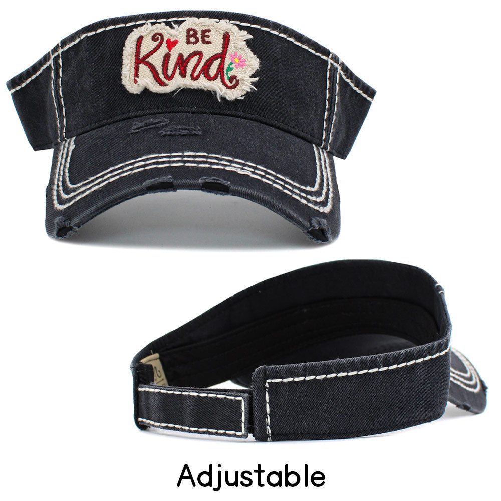 iLLASPARKZ Be Kind Vintage Visor Hat