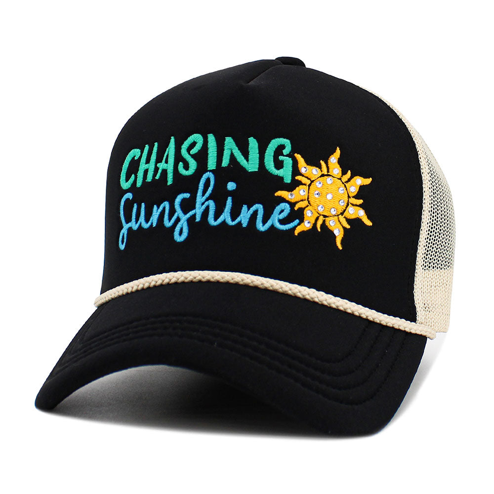 iLLASPARKZ CHASING SUNSHINE Mesh Back Trucker Hat