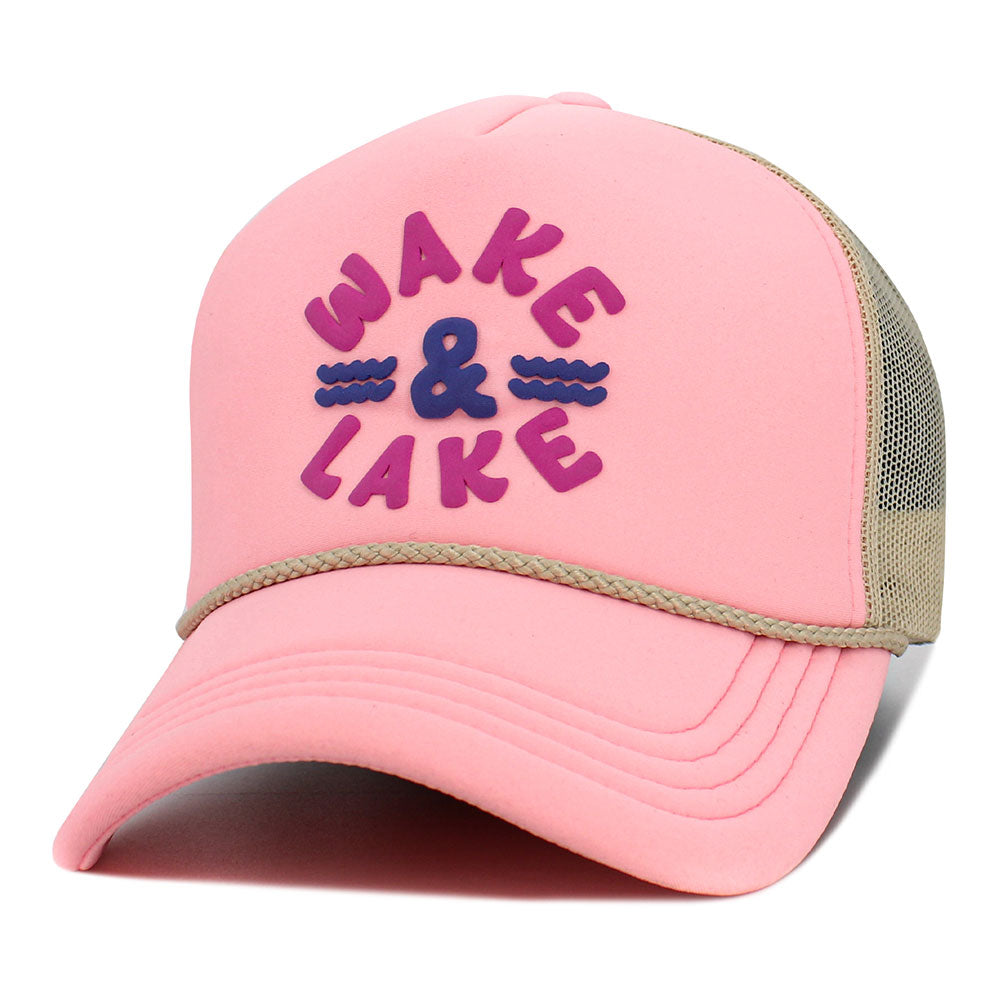 iLLASPARKZ WAKE LAKE Mesh Back Trucker Hat