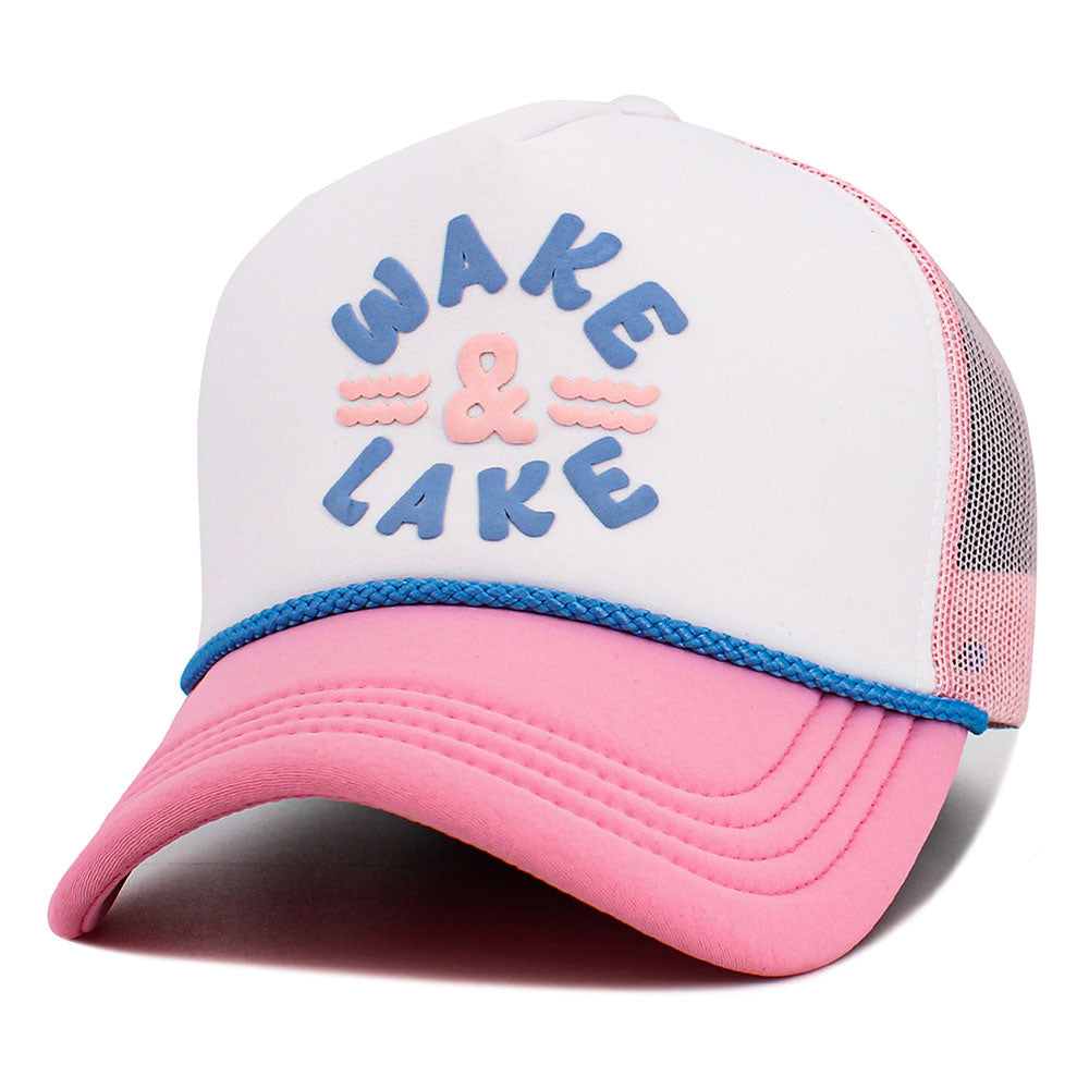iLLASPARKZ WAKE LAKE Mesh Back Trucker Hat