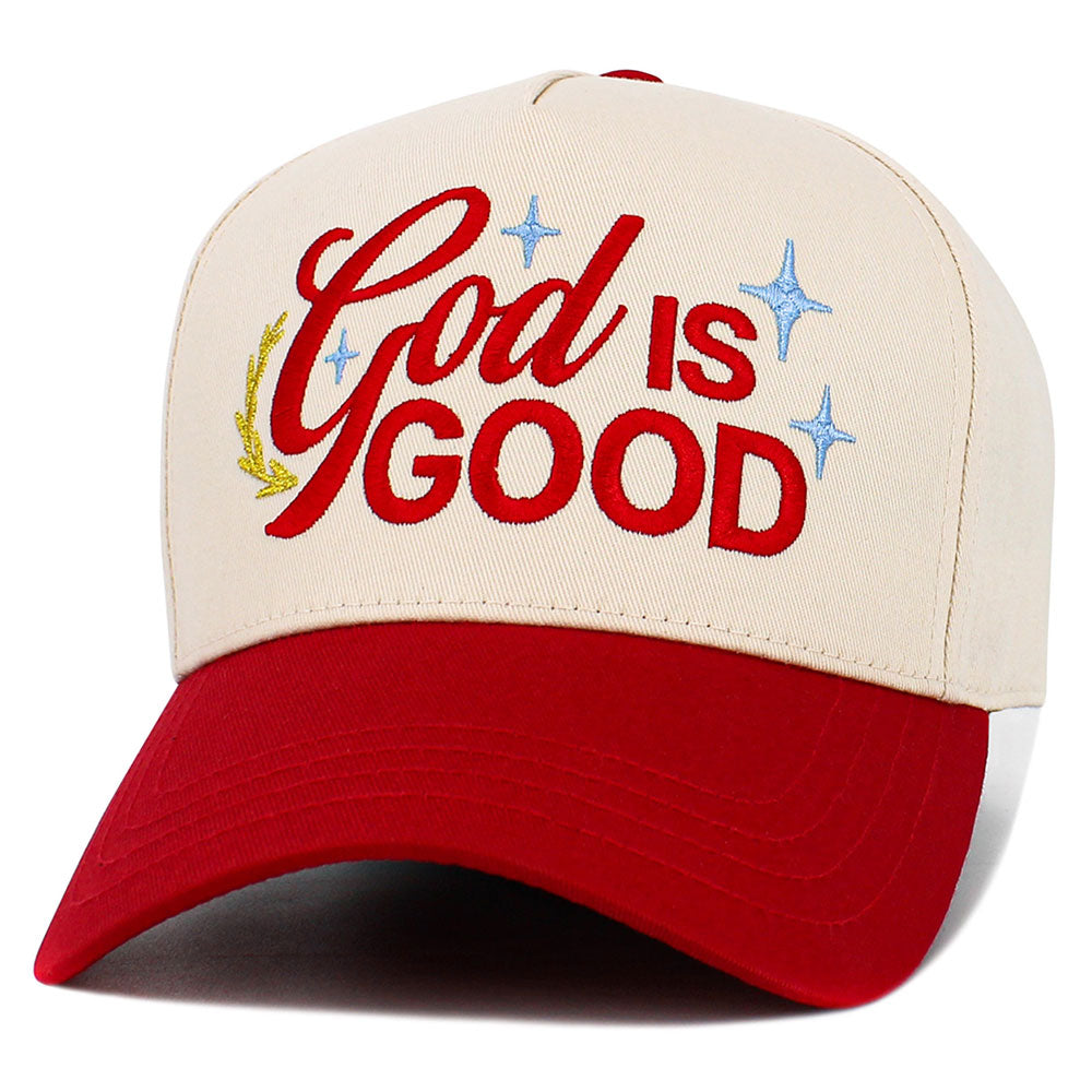 iLLASPARKZ GOD IS GOOD Message Embroidered Baseball Cap