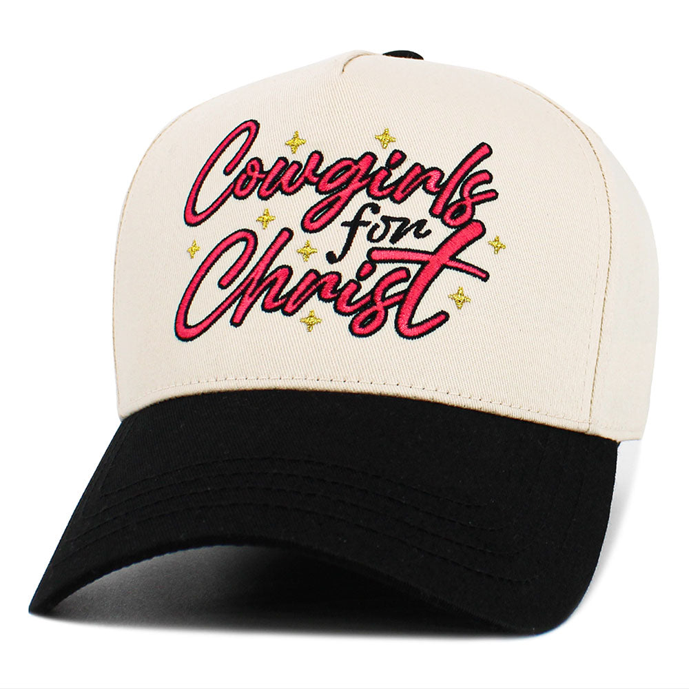 iLLASPARKZ Cowgirls for Christ Embroidered Baseball Hat