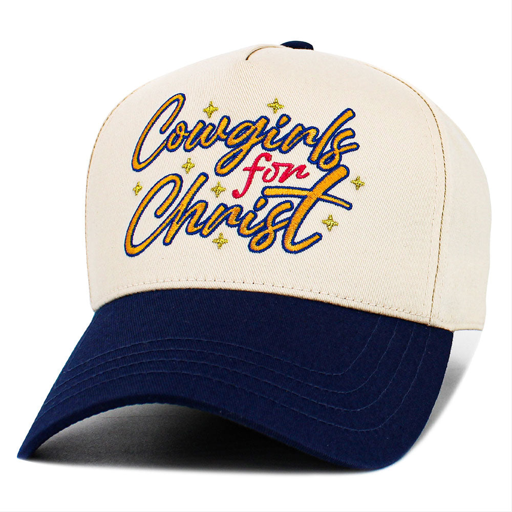 iLLASPARKZ Cowgirls for Christ Embroidered Baseball Hat