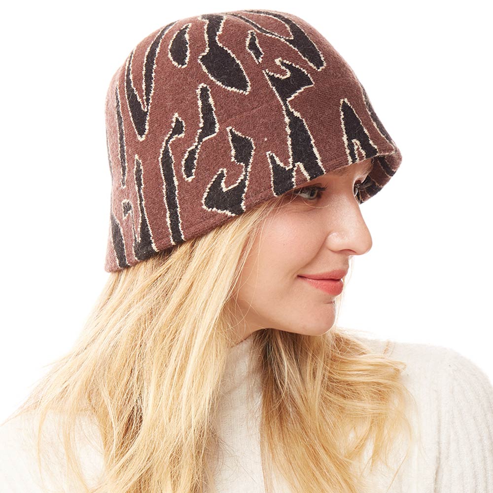 iLLASPARKZ Animal Patterned Soft Fabric Bucket Hat