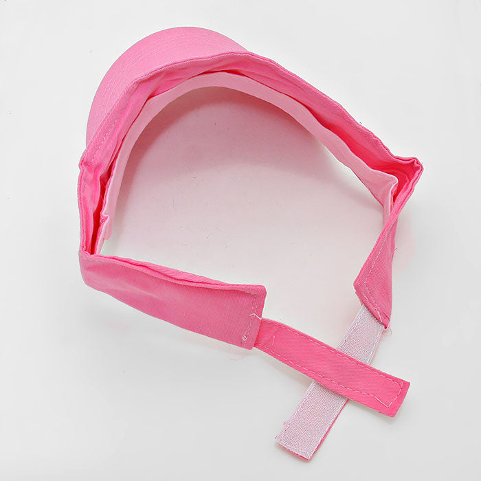 Pink Ribbon Symbol Visor Cap