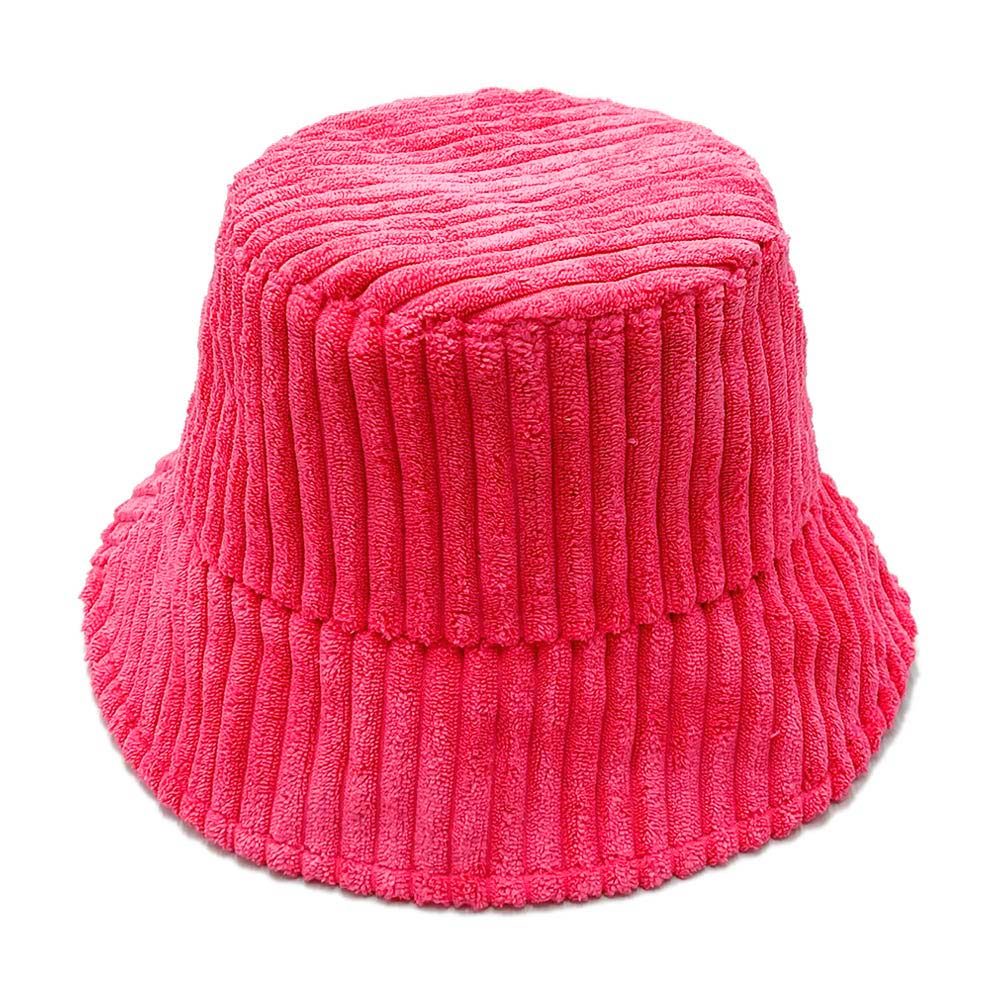 iLLASPARKZ Solid Corduroy Bucket Hat