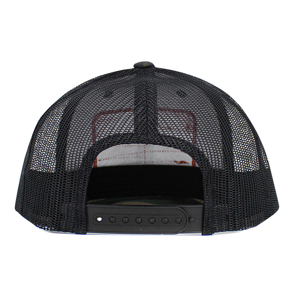iLLASPARKZ Whiskey and Country Music Message Camouflage Patterned Mesh Back Baseball Cap