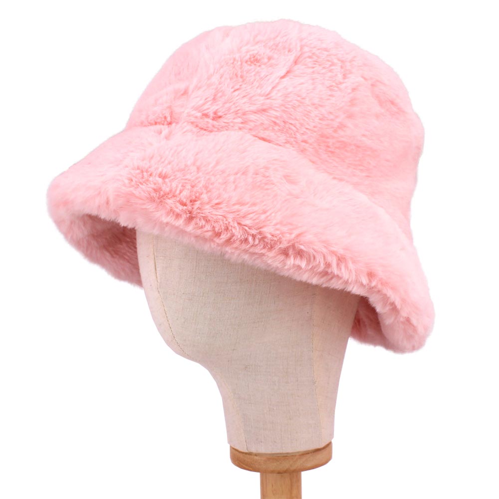 iLLASPARKZ Faux Fur Bucket Hat