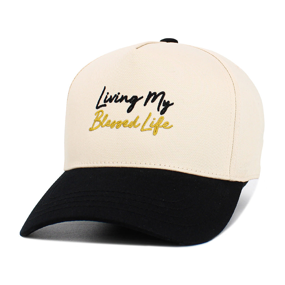 iLLASPARKZ LIVING MY BLESSED LIFE Embroidered Baseball Cap