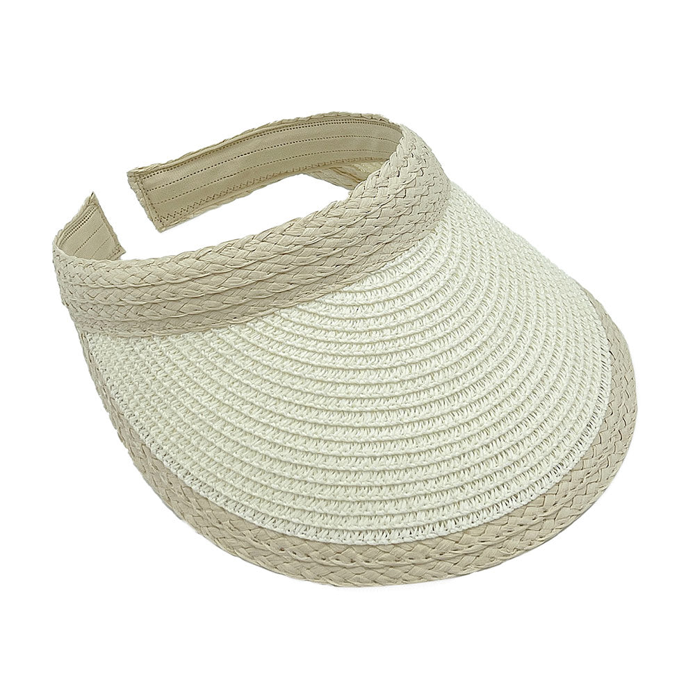 iLLASPARKZ Straw Sun Visor Hat