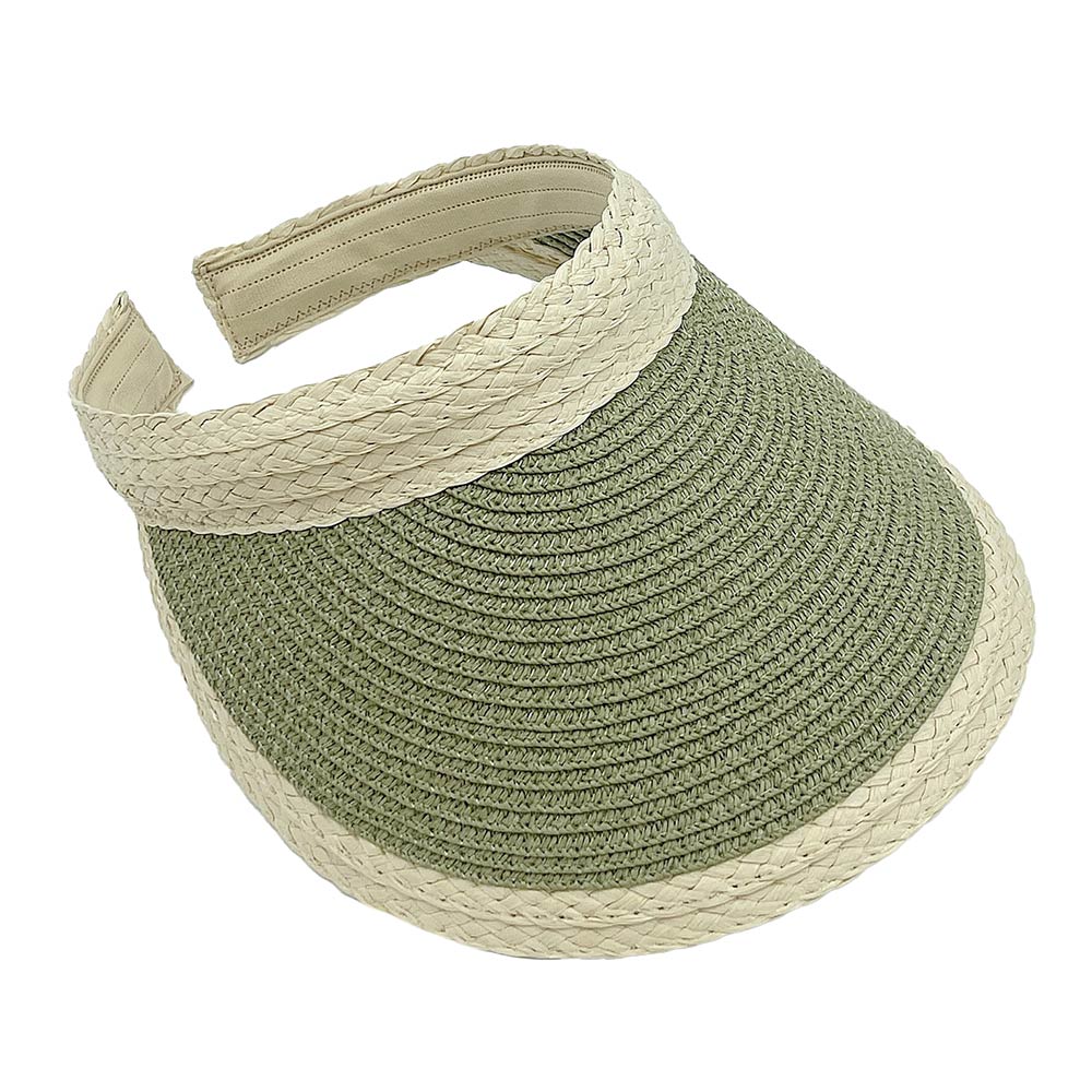 iLLASPARKZ Straw Sun Visor Hat