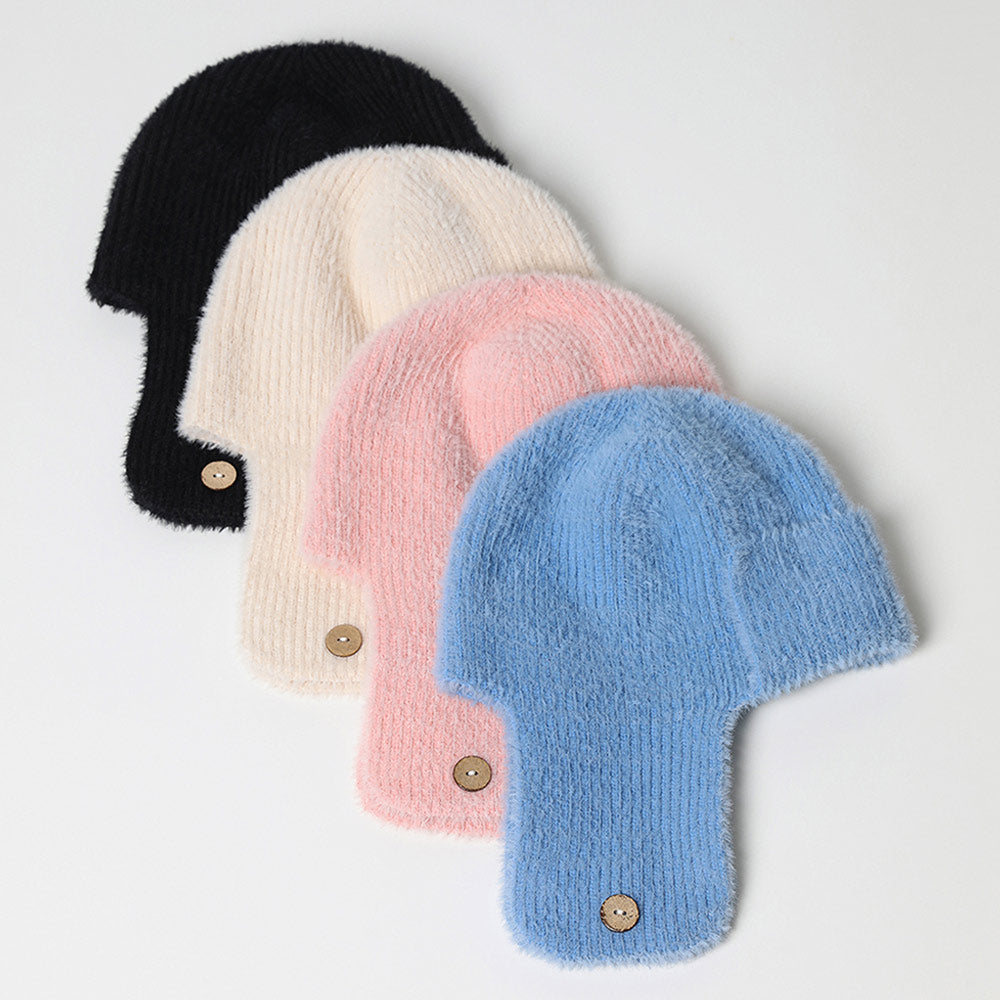 iLLASPARKZ Solid Knit Trapper Hat