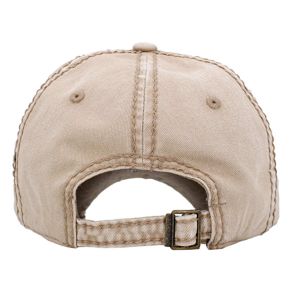 iLLASPARKZ Beer Message Bear Antler Vintage Baseball Cap