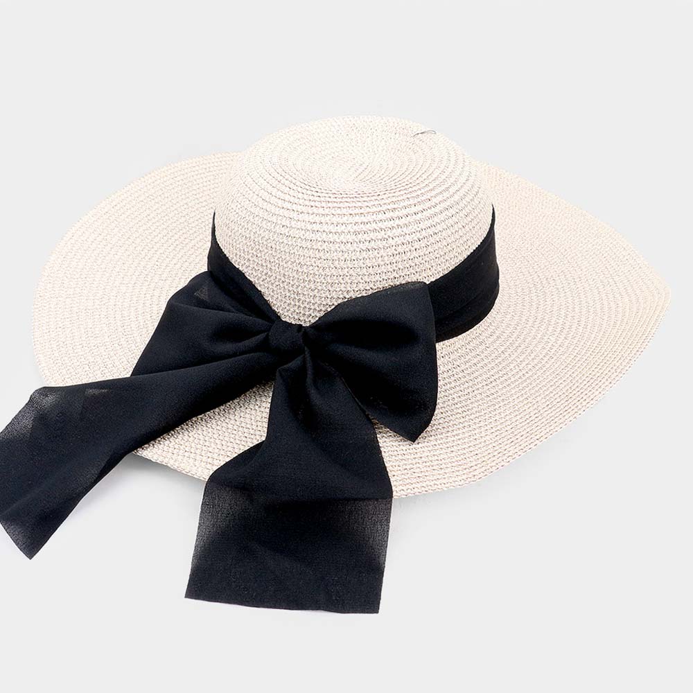 iLLASPARKZ Wide Brim Bow Summer Sun Hat