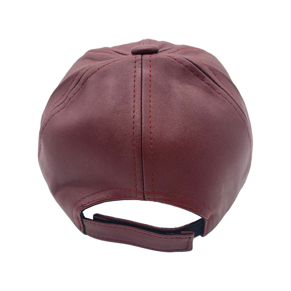 iLLASPARKZ Faux Leather Vote Message Rhinestone Embellished Baseball Cap