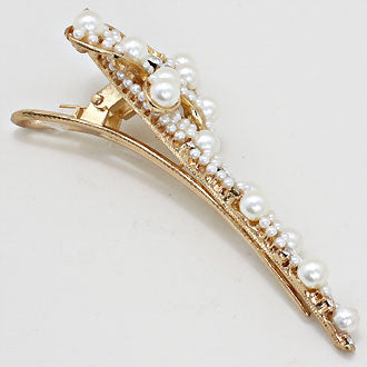 iLLASPARKZ Crystal Pearl Butterfly Hair Clip
