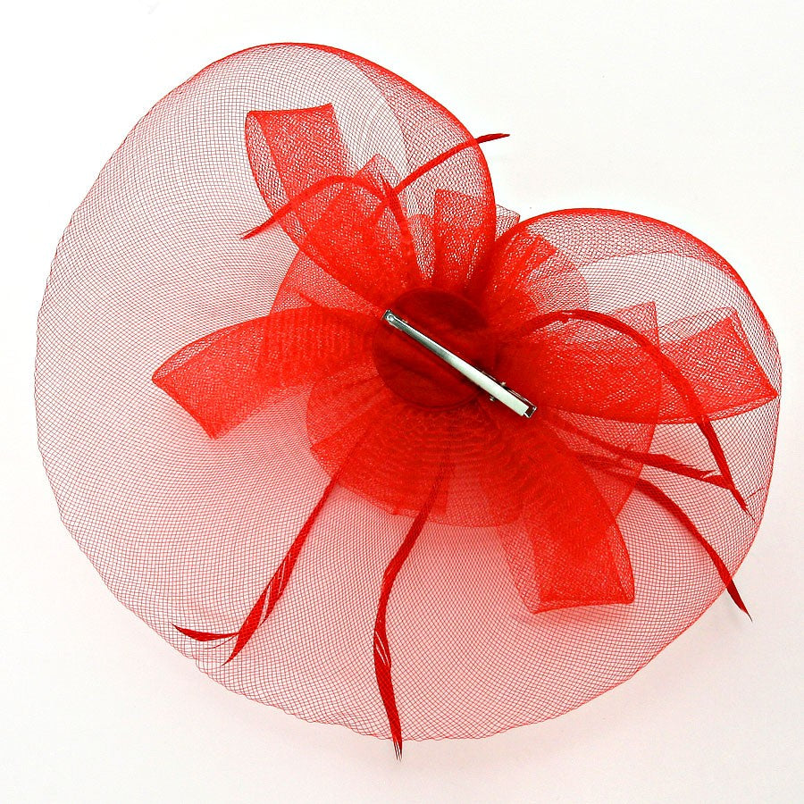 iLLASPARKZ Floral Veiled Polyester Fascinator