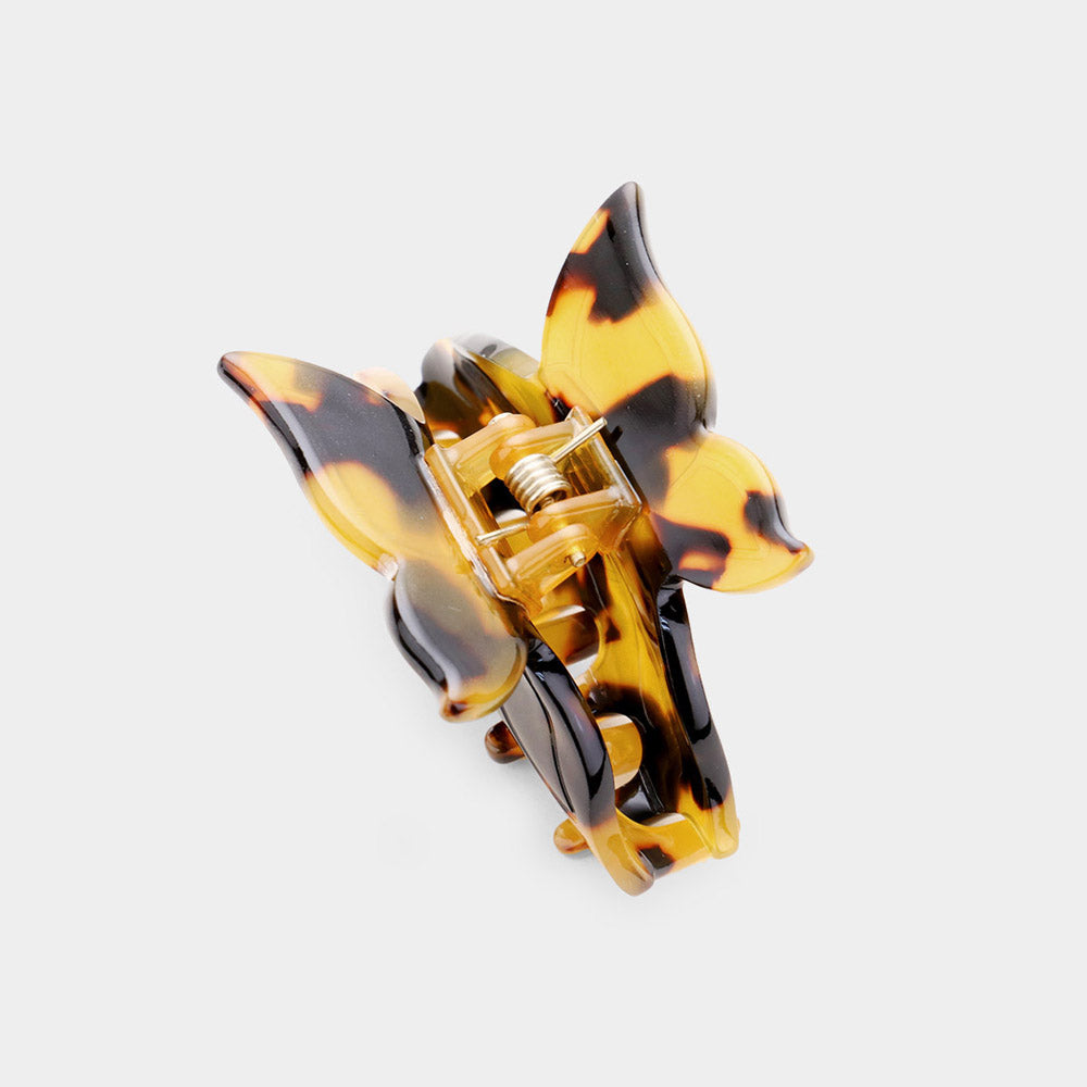 iLLASPARKZ Butterfly Celluloid Acetate Mini Hair Claw Clip