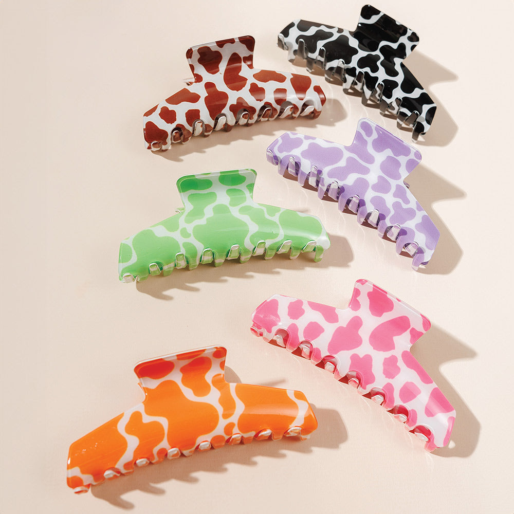 iLLASPARKZ Animal Pattern Hair Claw Clip
