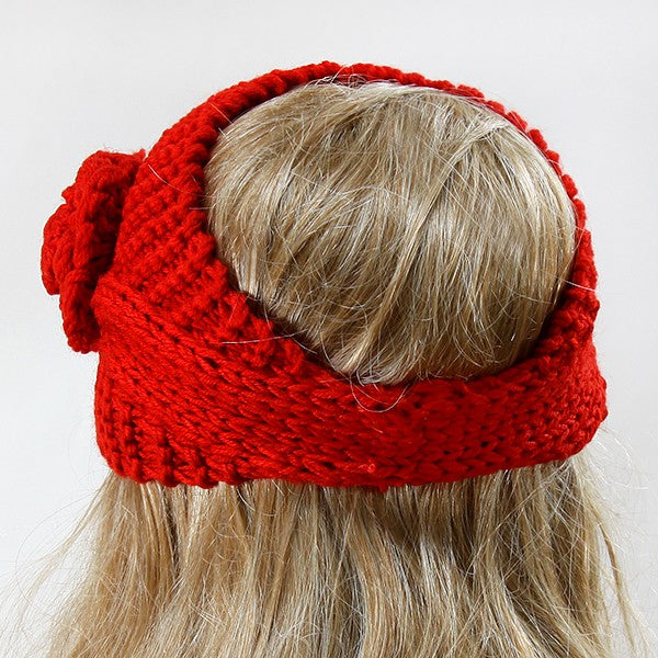 iLLASPARKZ Acrylic Flower Crochet Earmuff