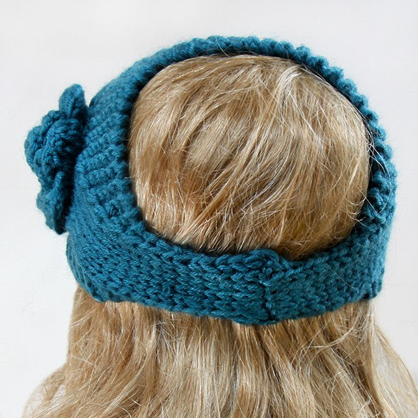 iLLASPARKZ Acrylic Flower Crochet Earmuff