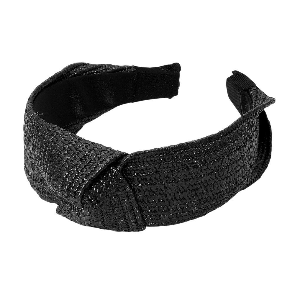 iLLASPARKZ Straw Knot Burnout Headband