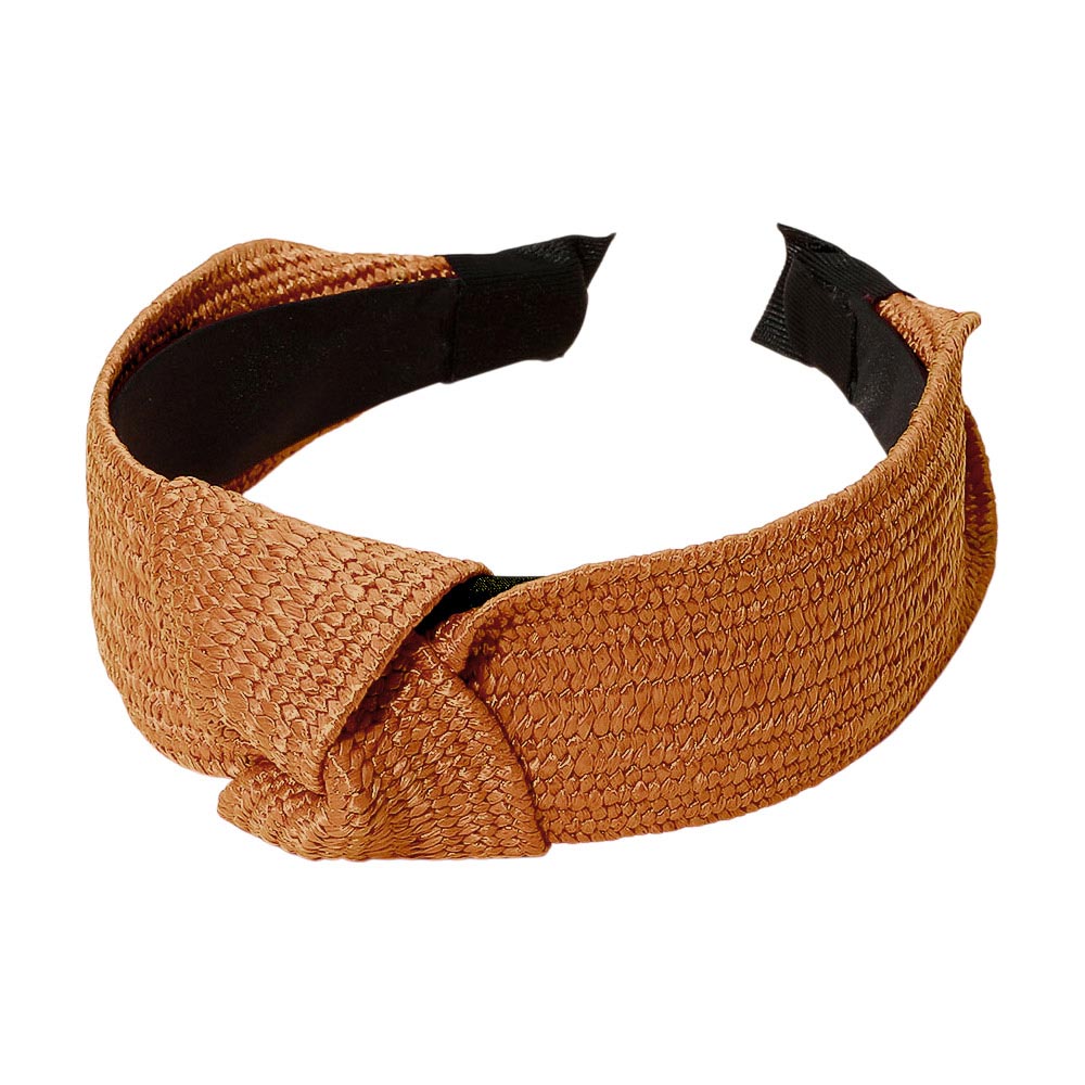 iLLASPARKZ Straw Knot Burnout Headband