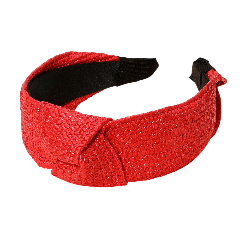 iLLASPARKZ Straw Knot Burnout Headband