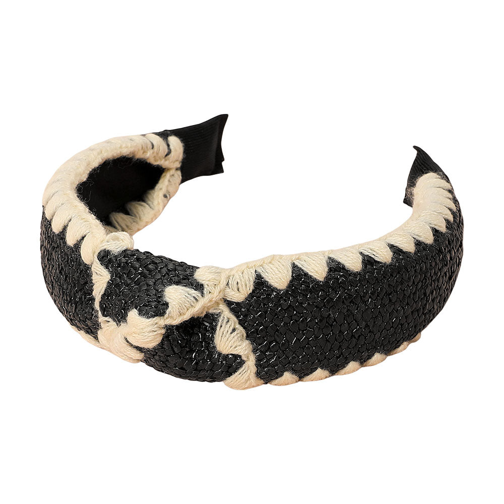 iLLASPARKZ Woven Braided Knot Headband