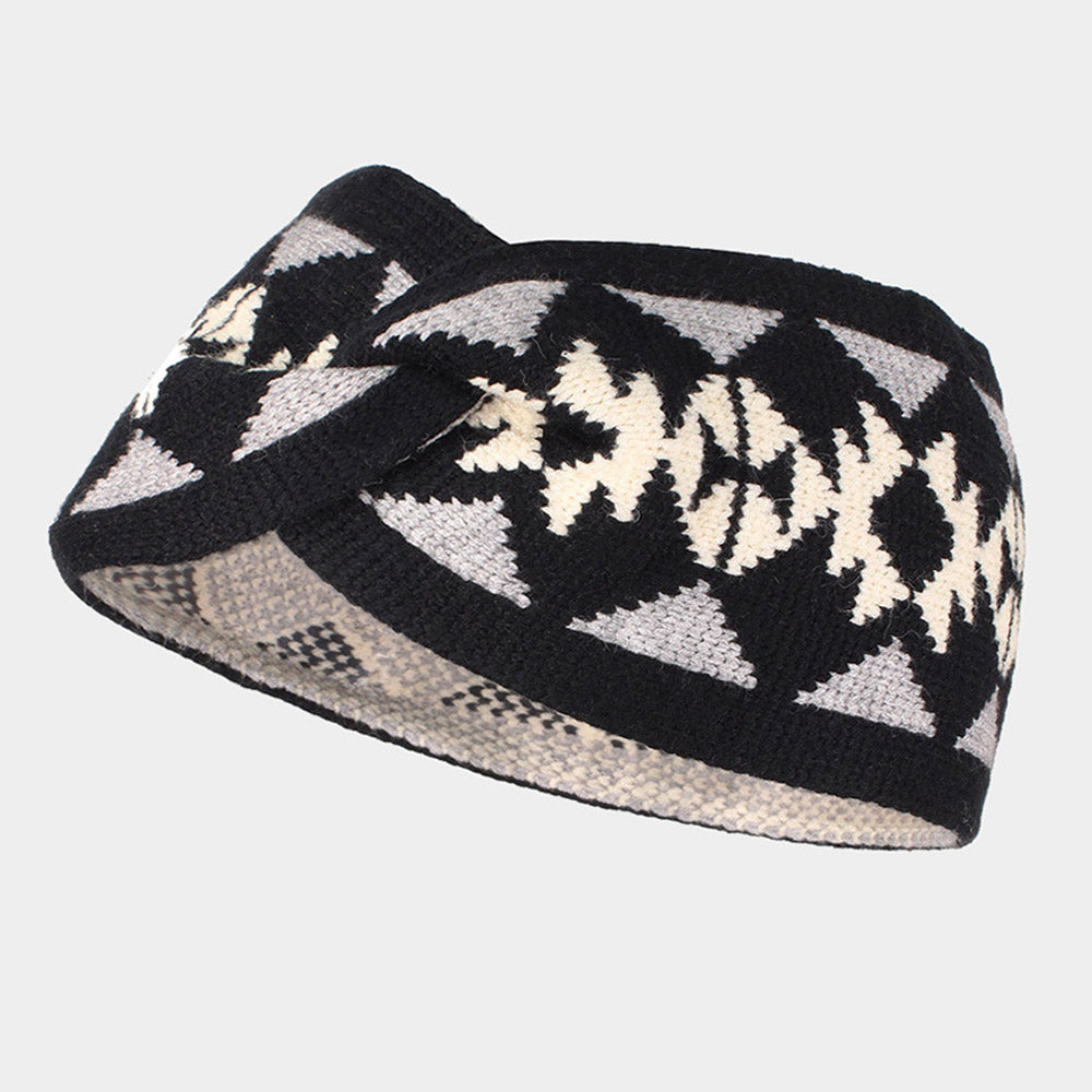 iLLASPARKZ Western Pattern Knit Headband
